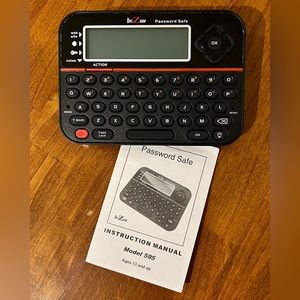 EUC Works perfectly! RecZone Password Safe - stores 400 accounts